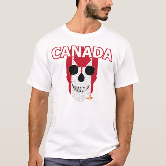 Canada T-shirt | Handskull (Voorkant)