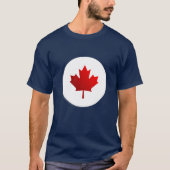 Canada T-shirt met esdoornblad (Voorkant)
