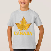 Canada T-shirt Unisex Kind Varsity Canada Shirten (Voorkant)