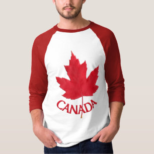 Canada T-Shirts Stencil Canada Maple Leaf Shirt