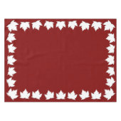 Canada Tablecloth Canada Maple Leaf Tablecloth Tafelkleed (Voorkant (Horizontaal))