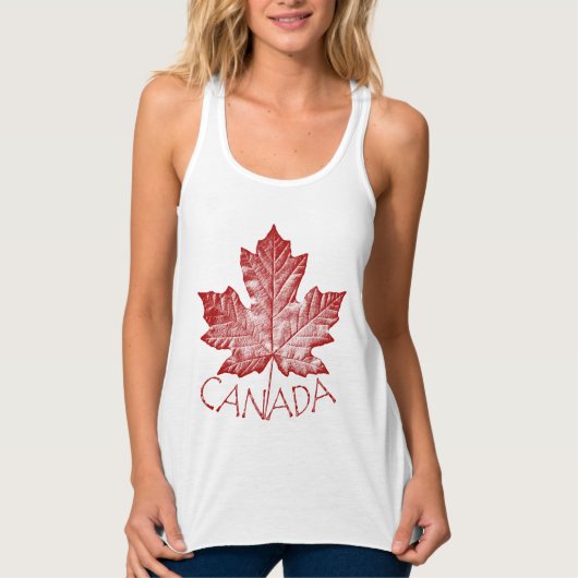 Canada Tanktop Cool Canada Souvenir Women's Topjes (Voorkant)