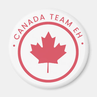 Canada Team EH Round Magnet Magneet