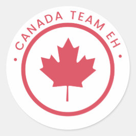 Canada Team Eh Sticker