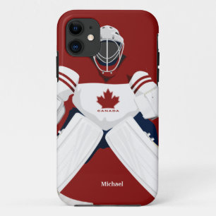Canada Team Hockey Doelman iPhone 11 Hoesje