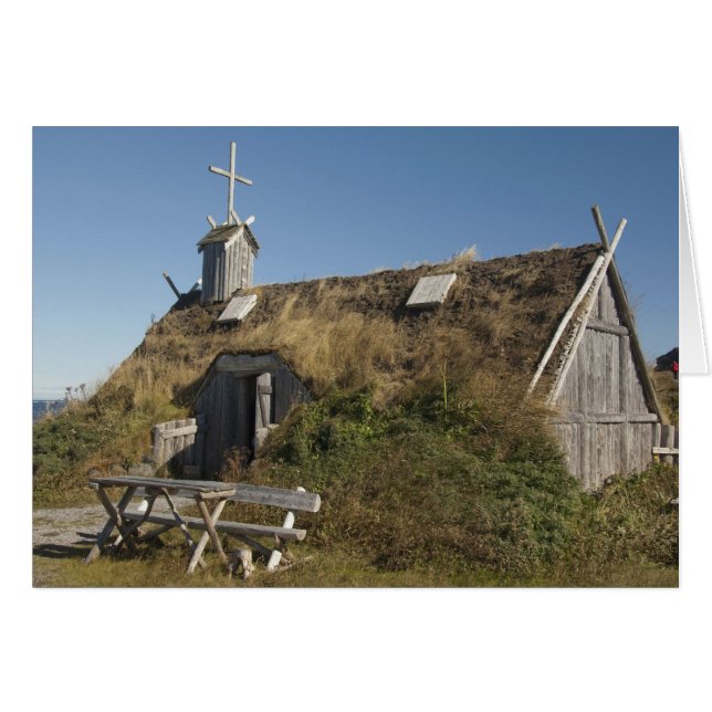 Canada, Terre-Neuve-et-Labrador, L'Anse Aux (Devant horizontal)