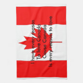 Canada Theedoek (Verticaal)