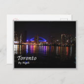 Canada - Toronto by Night - Briefkaart (Voorkant / Achterkant)