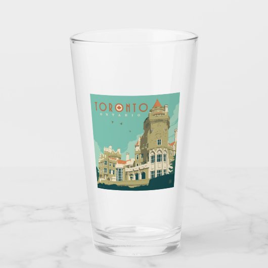 Canada | Toronto, Casa Loma Glas (Voorkant)