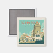 Canada | Toronto, Casa Loma Magneet (Voorkant / Achterkant)