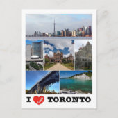 Canada - Toronto - I Love - Briefkaart (Voorkant)