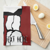 Canada Towel Aangepaste Vancouver Tea Towel Theedoek (Quarter Fold)