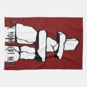 Canada Towel Aangepaste Vancouver Tea Towel Theedoek (Horizontaal)