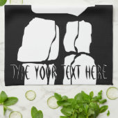 Canada Towel Aangepaste Vancouver Tea Towel Theedoek (Gevouwen)