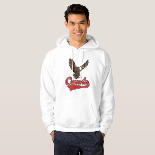 Canada Travel logo Hoodie (Voorkant volledig)