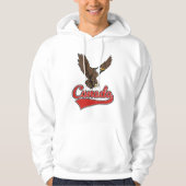 Canada Travel logo Hoodie (Voorkant)