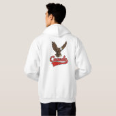 Canada Travel logo Hoodie (Achterkant volledig)