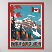 Canada Travel Poster (Voorkant)