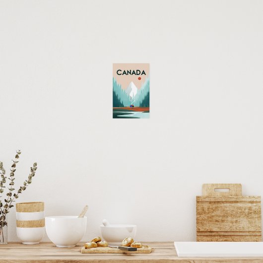 Canada Travel poster (Keuken)