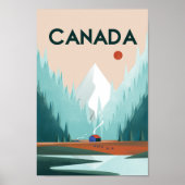 Canada Travel poster (Voorkant)