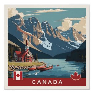 Canada Travel Poster Perfect Poster