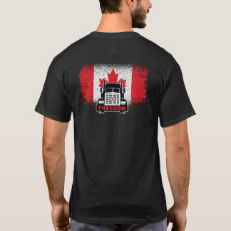 Canada Trucker Freedom Convoy 2022 T-shirt
