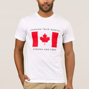 Canada True North Sterk en Vrij. T-shirt