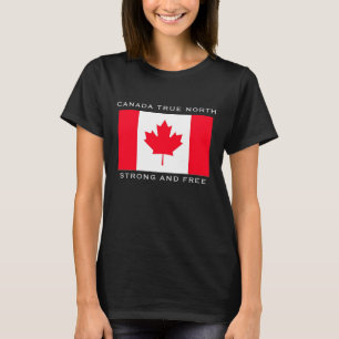 Canada True North Sterk en Vrij. T-shirt