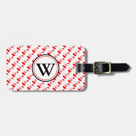 CANADA Trust in Lord Proverbs 3:5-6 Bagage Bagagelabel (Voorkant horizontaal)