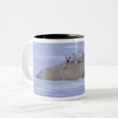Canada Tweekleurige Koffiemok (Voorkant links)