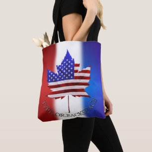 Canada USA Boodschappentassen Canada / US Souvenir Draagtas