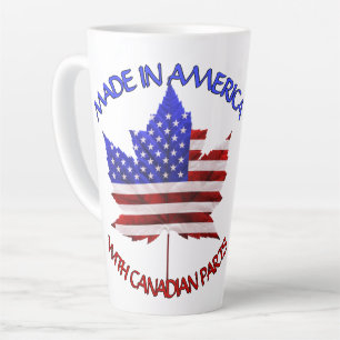 Canada USA Cups US / Canada Souvenir Latte Mokken