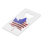 Canada USA Ouverture de bouteille souvenir - Perso (Dos Angle)