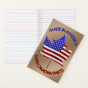 Canada USA Souvenir Planner Notitieboek - Geperson