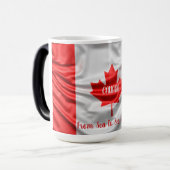 CANADA Van Zee naar Zee naar Zee Magische Mok (Voorkant links)