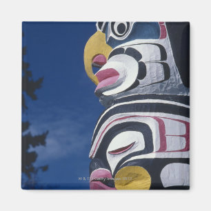Canada, Vancouver, Stanley Park, totem pole, Magneet