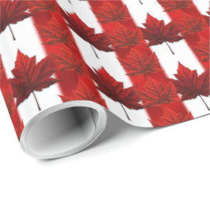 Canada Verpakkingspapier Canada Vlag Souvenir Pape Cadeaupapier
