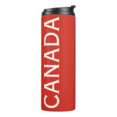 Canada Vetgedrukte tekst Thermosbeker (Gedraaid links)