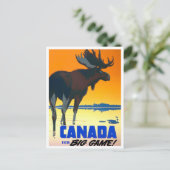 Canada vintage-briefkaart briefkaart (Staand voorkant)