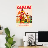Canada Vintage Travel Poster (Thuiskantoor)