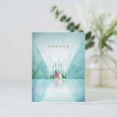 Canada Vintage Travel Poster - Art Briefkaart (Staand voorkant)