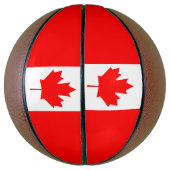 Canada Vlag Basketball Basketbal (Verticaal)