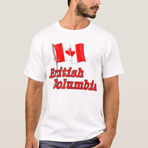 Canada vlag - Brits Columbia T-shirt