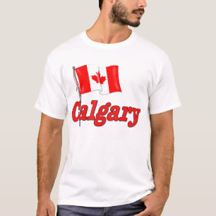 Canada Vlag - Calgary T-shirt