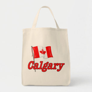 Canada Vlag - Calgary Tote Bag