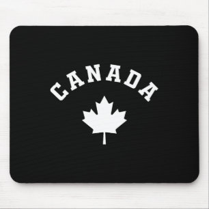 Canada Vlag Canadese Vakantie Vissen Wandelen Skië Muismat