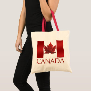 Canada Vlag Canvas tas Milieuvriendelijke Canadese