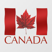 Canada vlag Decals personaliseren Canada Window De (Vel)