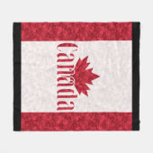 Canada, vlag fleece deken (Voorkant (Horizontaal))