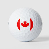 Canada Vlag Golfballen (Voorkant)